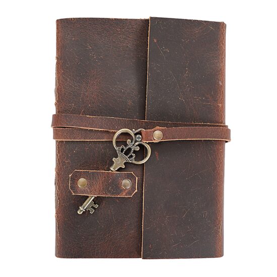 Jurnal Vintage KR-L009 coperti piele naturala