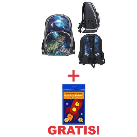 SET GHIOZDAN TOP MODEL DINO+CARTE COLORAT GRATIS!