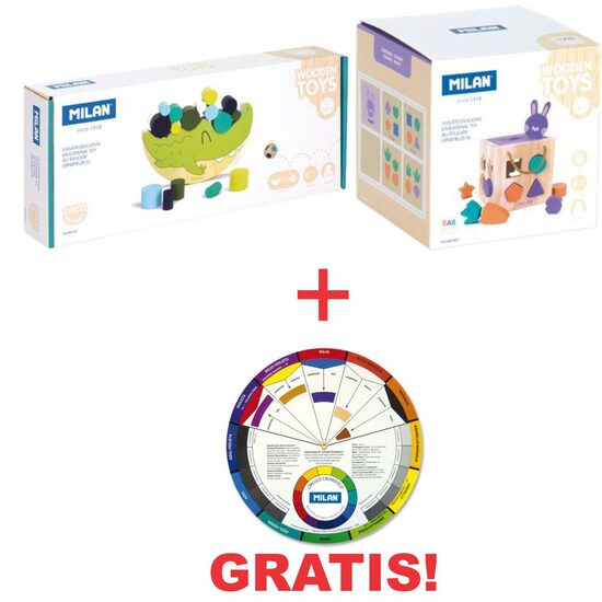 2 SETURI EDUCATIONALE MILAN + CERC CROMATIC GRATIS!