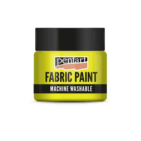 CULOARE ACRILICA TEXTILA 30ML PENTART GALBEN NEON