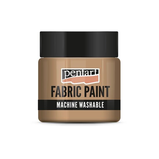 CULOARE ACRILICA TEXTILA METALIZATA 50ML PENTART BRONZ