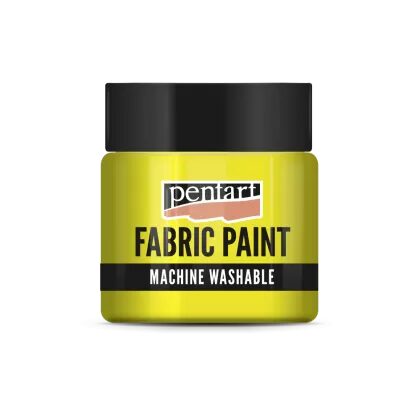 CULOARE ACRILICA TEXTILA 50ML PENTART YELLOW