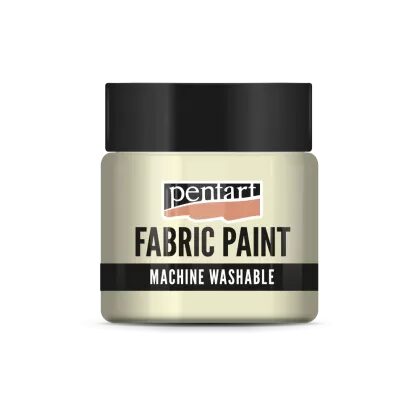 CULOARE ACRILICA TEXTILA 50ML PENTART ALB PERLAT