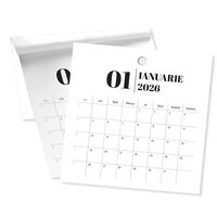 Calendar ORGANISER 2026 32x32cm 12 file