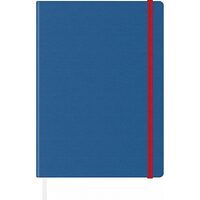 AGENDA A5 CU ELASTIC ALBASTRA-20650