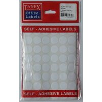 ETICHETE BULINE D16MM 480BUC TANEX ALBE-130