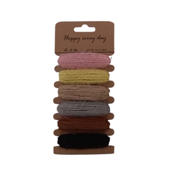 ACCESORII CREATIE SFOARA CANEPA 5MX6CULORI A1512