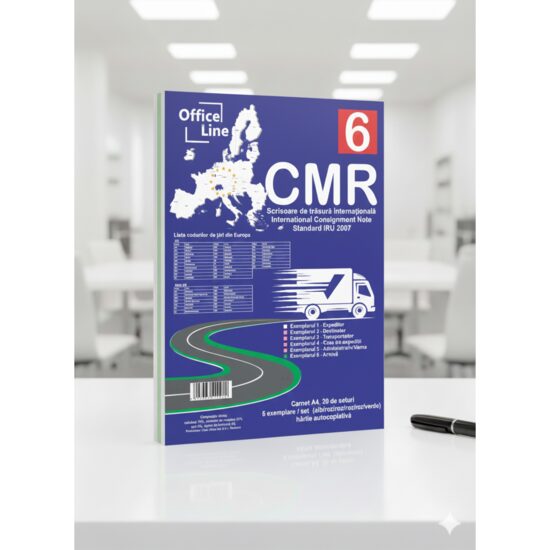 CMR 6 exemplare 20 seturi / carnet OFFICE LINE