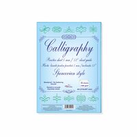 Hartie caligrafie liniata Spenceriane 5 mm/52 grade, set 30 coli de 120g 