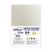 Carton A4 220gr texturat culoare ivory top.20 coli