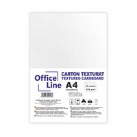 Carton A4 220gr texturat, culoare alb top.20 coli