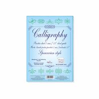 8+2 GRATIS Hartie caligrafie liniata Spenceriane 5 mm/52 grade, set 30 coli de 120g