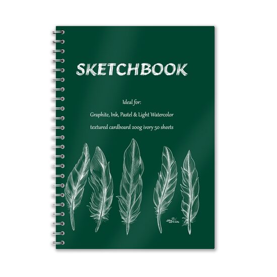 Caiet schite A4 50 file carton 200g ivory texturat SKA450200IT