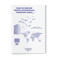 18+2 GRATIS! Foaie parcurs transport marfa A4 carnet 100 file