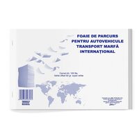 18+2 GRATIS! Foaie parcurs marfa international A4 carnet 100 file