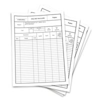 450+50 GRATIS! Fisa de magazie A5 carton