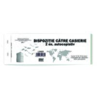 18+2 GRATIS! Dispozitie de plata catre casierie 1/2 A4 2 exemplare