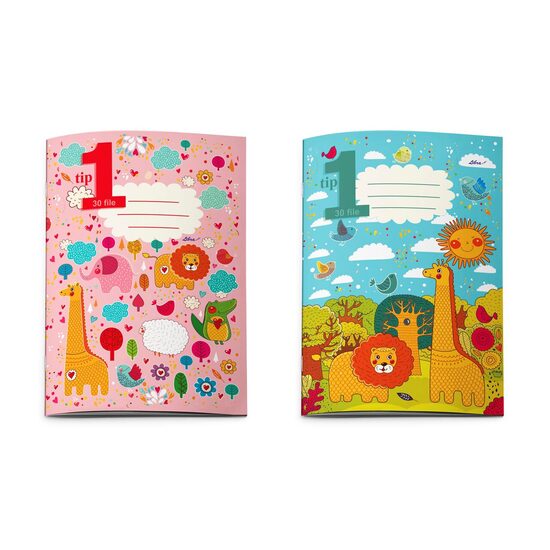 8+2 GRATIS! Caiet A5 tip 1 30 file Libra