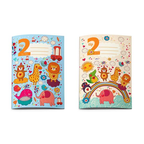 8+2 GRATIS! Caiet A5 tip 2 30 file Libra