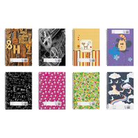 8+2 GRATIS! Caiet A5 spirala 100 file dictando Libra