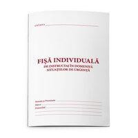 SET 50 Fisa de instruire individuala in domeniul situatiilor de urgenta SSU