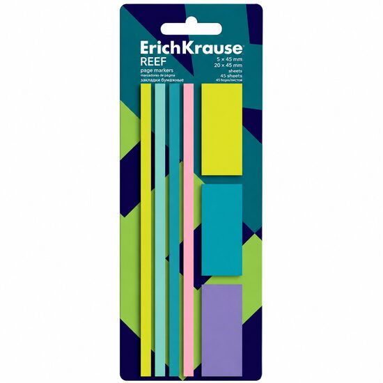 INDEX PLASTIC 5X144MM 5 CUL EK-63168