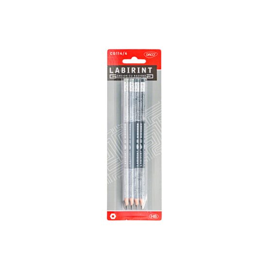 CREION NEGRU LABIRINT SET4 DACO CG114/4