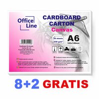 8+2 GRATIS Carton A6 230gr Canvas top.20 coli 