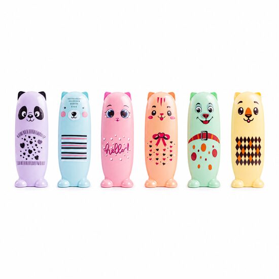 MARKER MINI PASTEL ANIMALUTE DACO MK408/6P