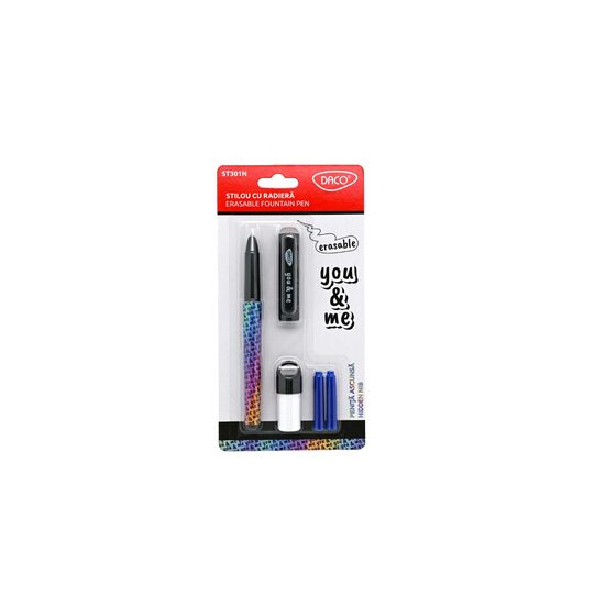 STILOU DACO CU RADIERA PENITA ASCUNSA YOU AND ME ST301N