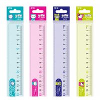 RIGLA SCOLARĂ M&G PISICI 15CM
