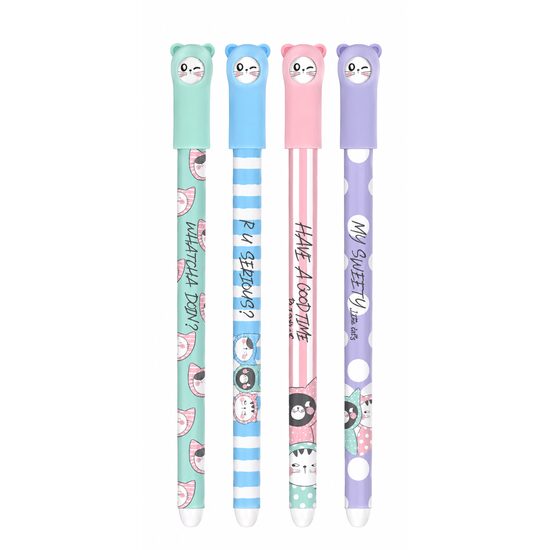 ROLLER CU STERGERE M&G PISICI EMOJI 0.5MM