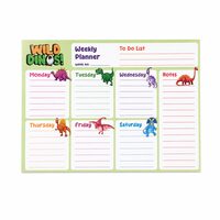 Planner Săptămânal A4 - 50 File, Design Dinozauri