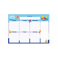 Planner Săptămânal A4 - 50 File, Design Jucarii