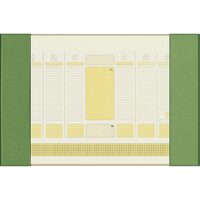 Mapă Birou Planner 38x56 cm Verde