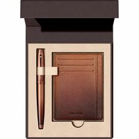 Set Stilou Sheaffer 100 + Portofel Carduri - Coffee Edition