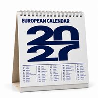 Calendar European de Birou 2027