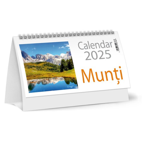 Calendar de birou 2025 Munti