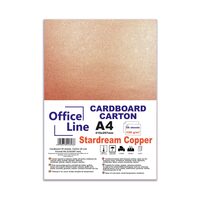 Carton A4 120gr Stardream copper top.25 coli