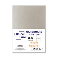 Carton A4 250gr Kraft natur top.20 coli