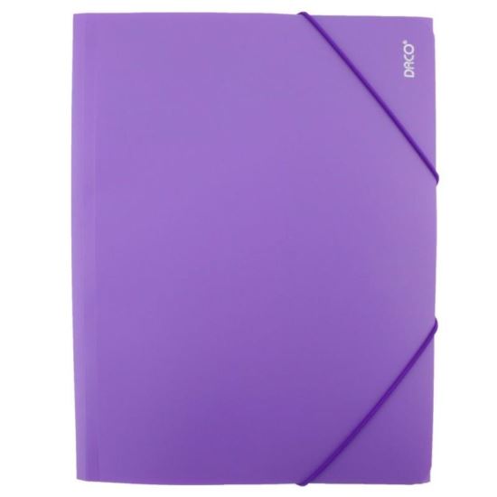 Mapa plastic cu elastic Daco - MP250M