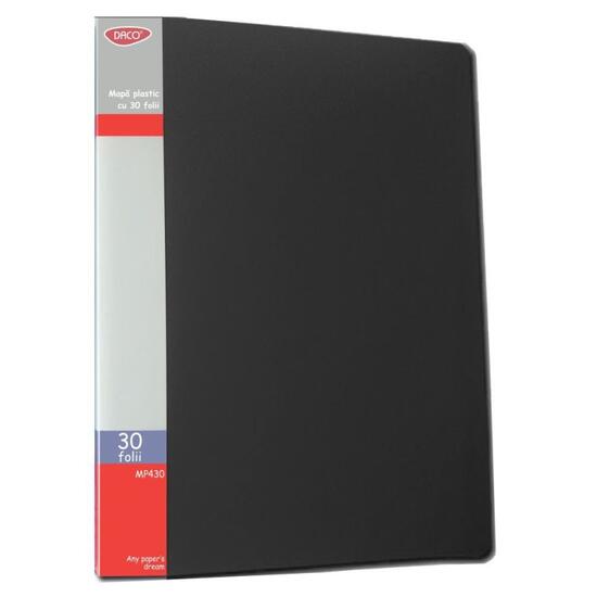 Mapa plastic 30 folii Daco - MP430N