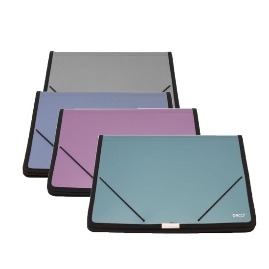 Mapa plastic cu elastic si burduf Daco - MP270GR