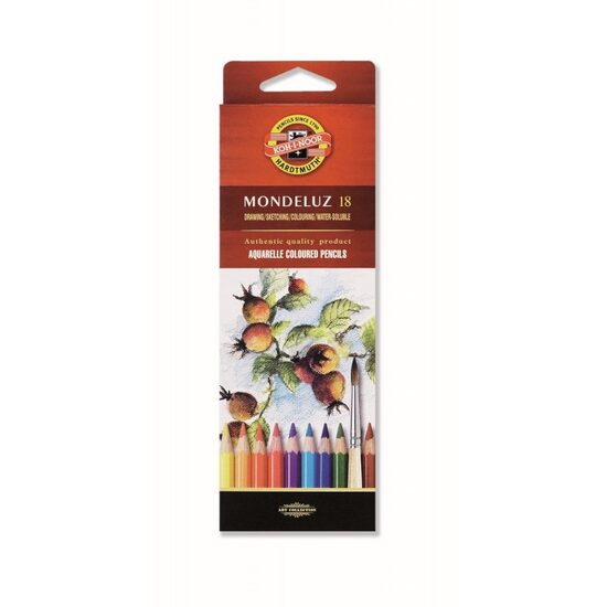 Creioane color Aquarell set 18 MONDELUZ 3717-18 KIN