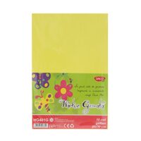 Hartie gumata HG401G 20x30 cm 10 coli galben DACO
