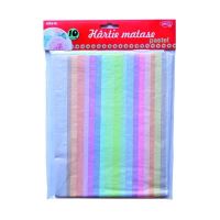 Hartie matase 10 culori pastel DACO HR916