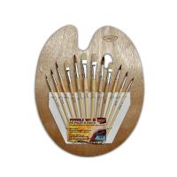 Pensula set 12 pe paleta DACO - PN012