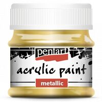 Culoare acrilica textila metalizata 50ml Pentart