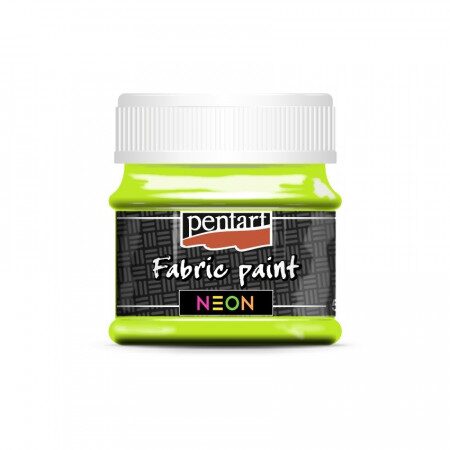 Culoare  acrilica  textila 50ml Pentart neon