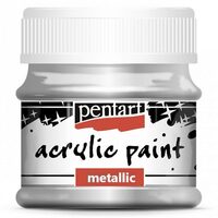 Culoare acrilica textila metalizata 50ml Pentart 